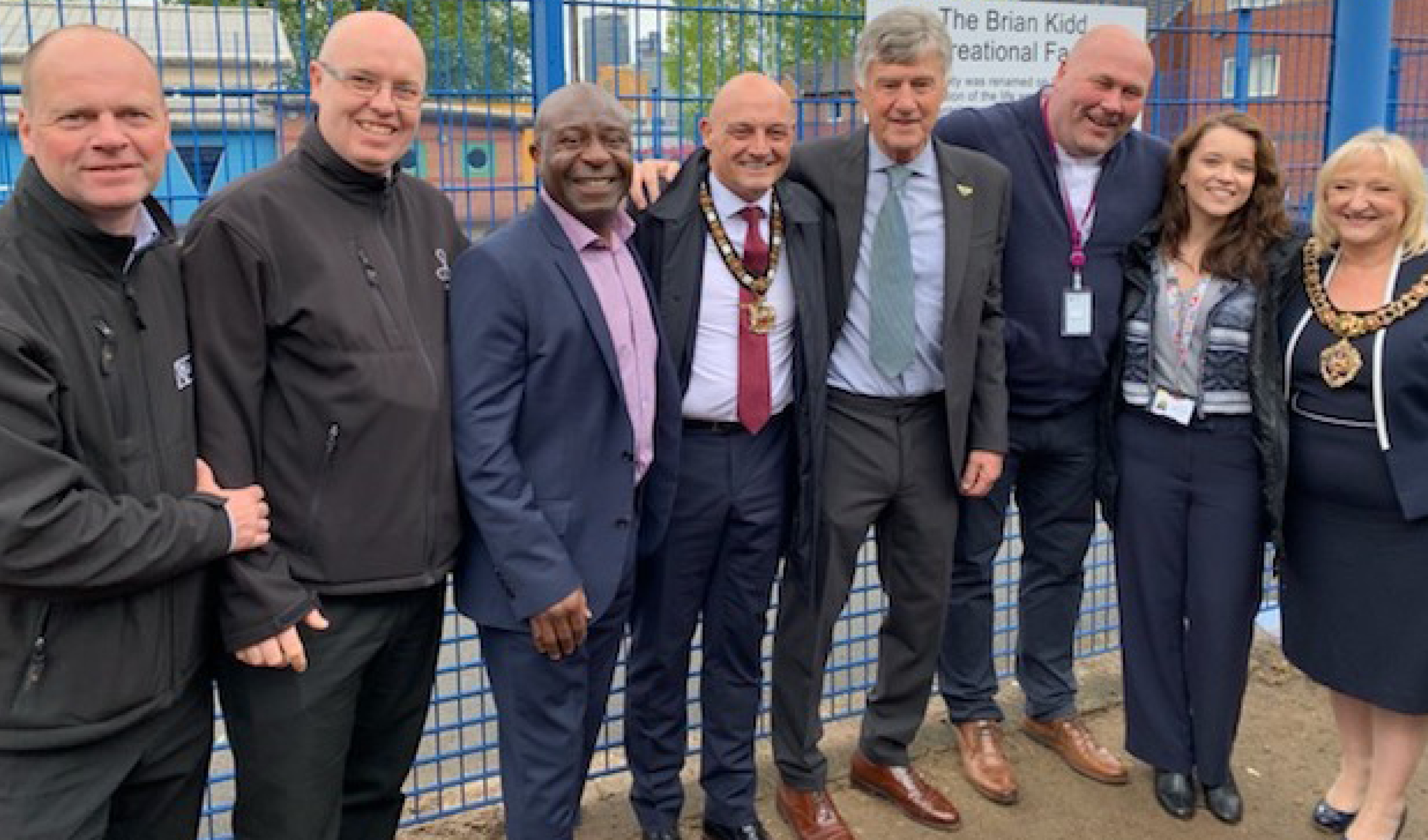 The Brian Kidd Recreational Facility Jigsaw in Miles Platting