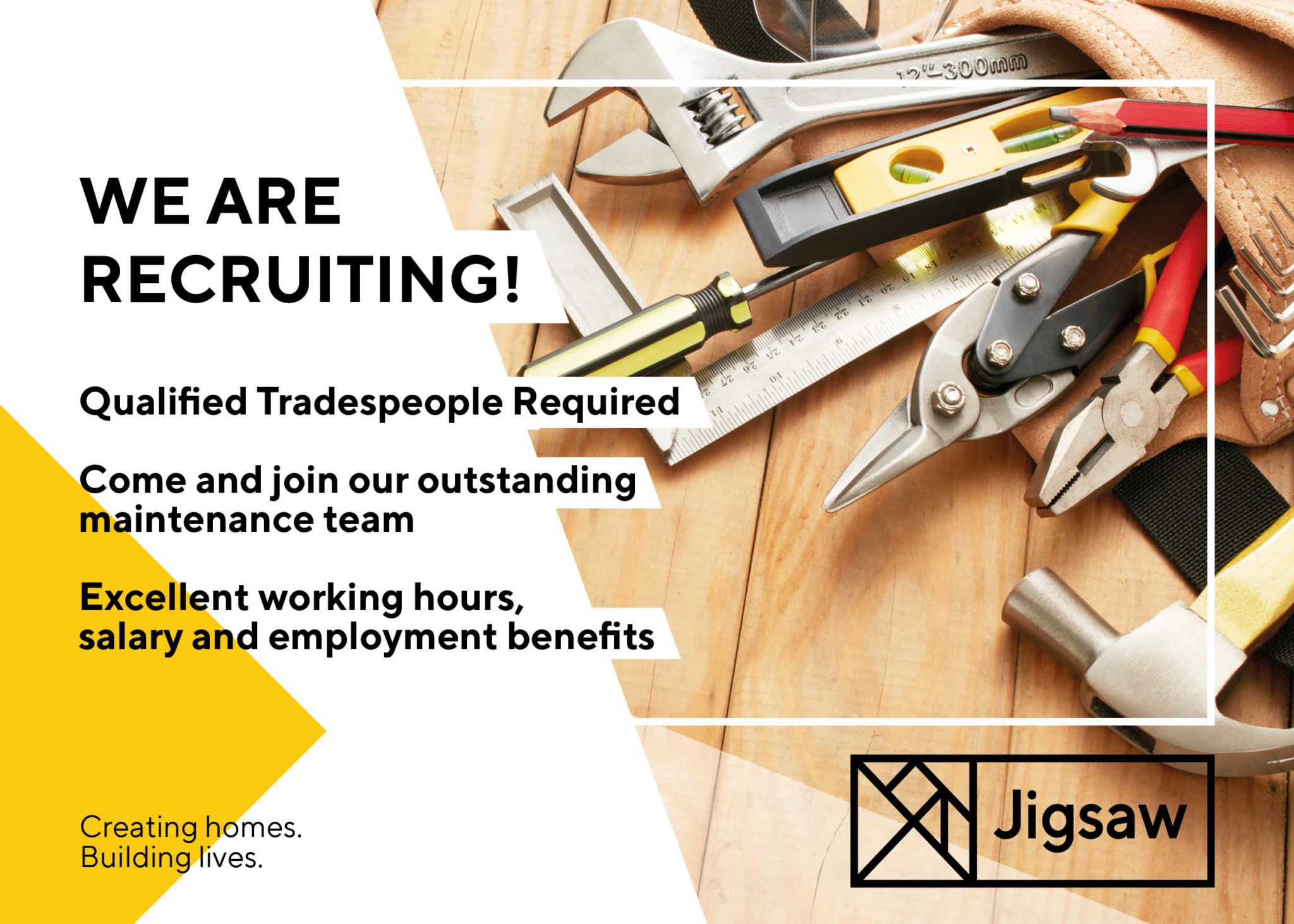 We are recruiting! Jigsaw in Miles Platting